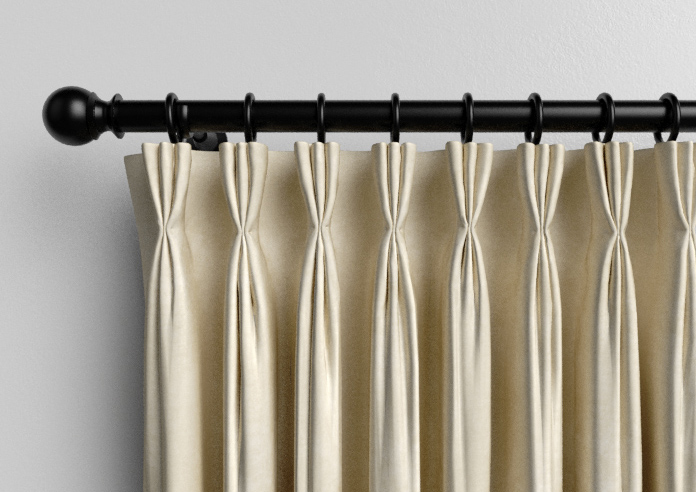 Florence Faux Suede, Stone - Made to Measure Curtains - Image 11